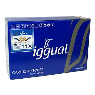 Iggual Toner Negro Hp 11x Laserjet  Q6511x 
